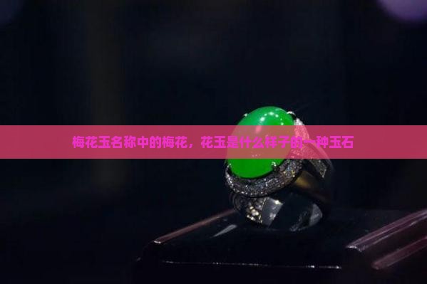 梅花玉长什么样子