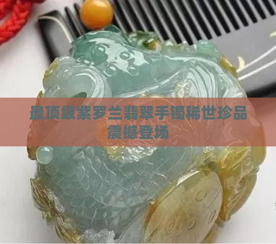 最顶级紫罗兰翡翠手镯