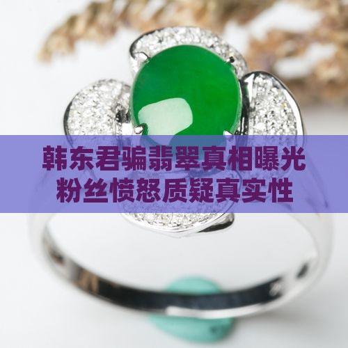 韩东君骗翡翠