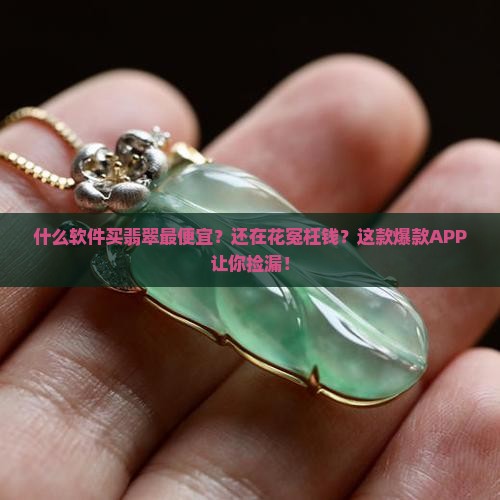 什么软件买翡翠最便宜