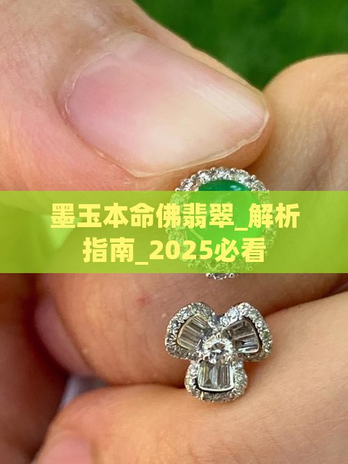 墨玉本命佛翡翠