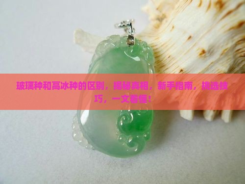 玻璃种和高冰种的区别