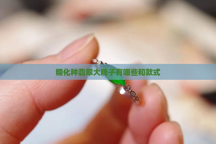 糯化种翡翠大牌子有哪些