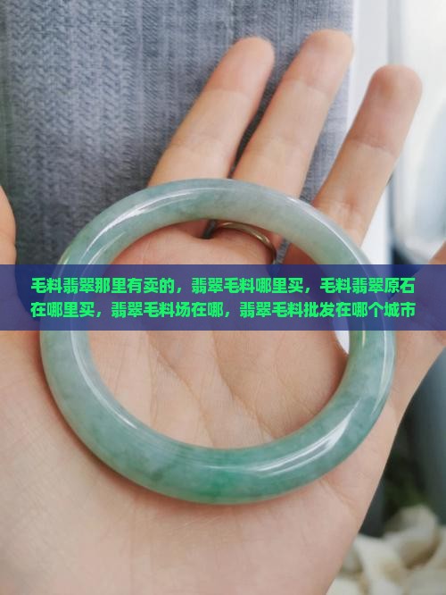 毛料翡翠那里有卖的