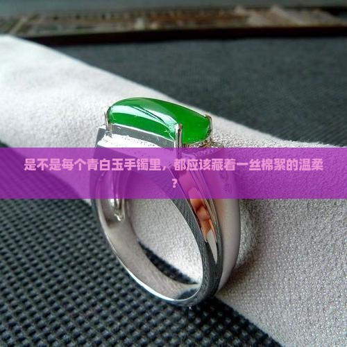 青白玉手镯没有棉絮正常吗