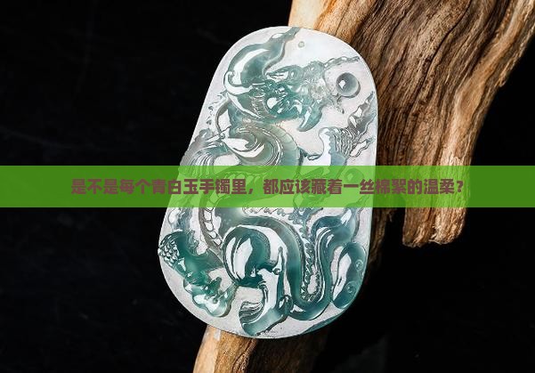 青白玉手镯没有棉絮正常吗