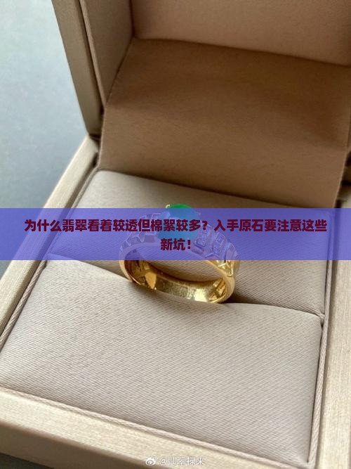 翡翠看着较透棉絮较多