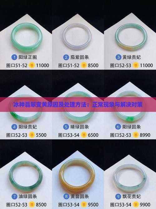 冰种翡翠变黄