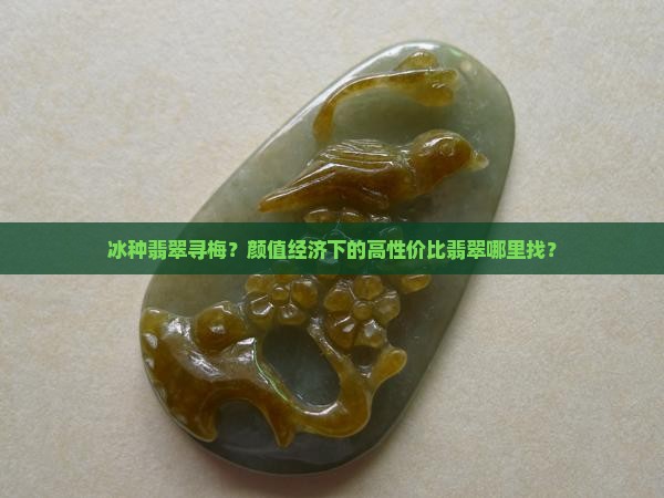 冰种翡翠寻梅