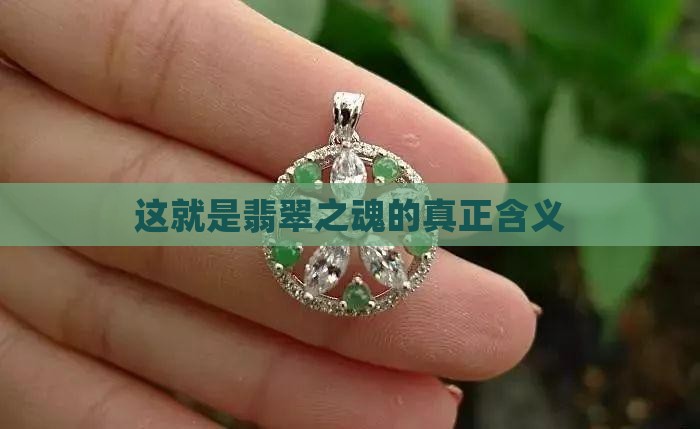 这就是翡翠之魂什么意思