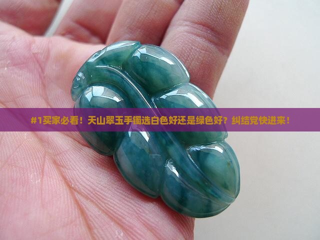 天山翠玉手镯是选白色的好还是选绿色的好