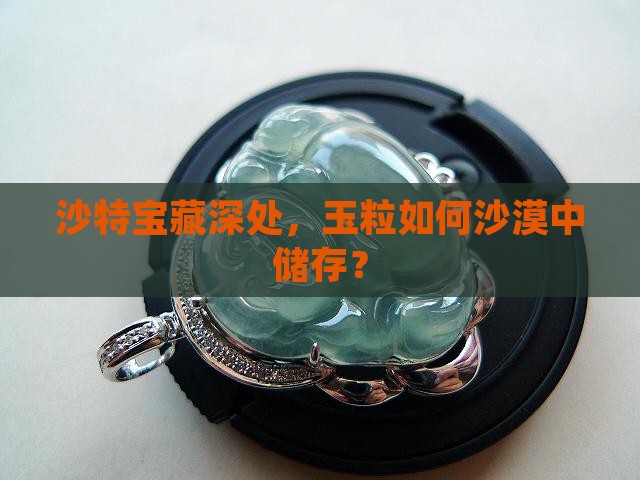 沙特玉储沙
