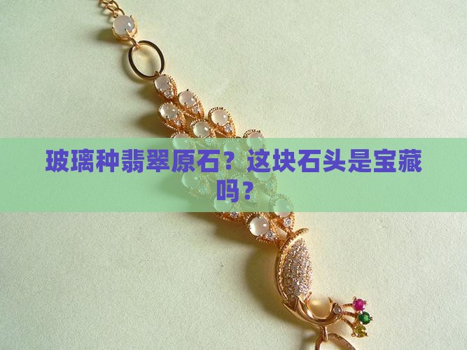 玻璃种翡翠原石