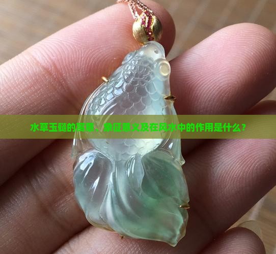 水草玉髓寓意