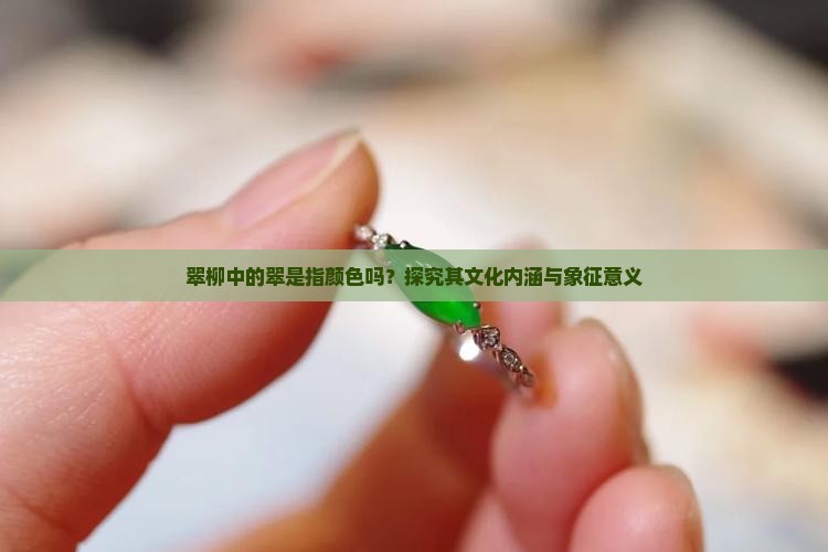 翠柳中的翠