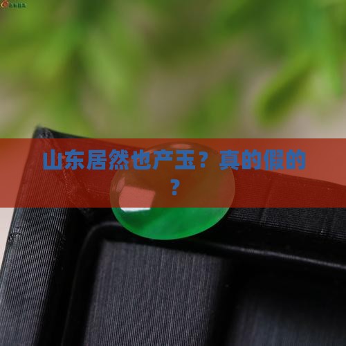 山东产玉吗
