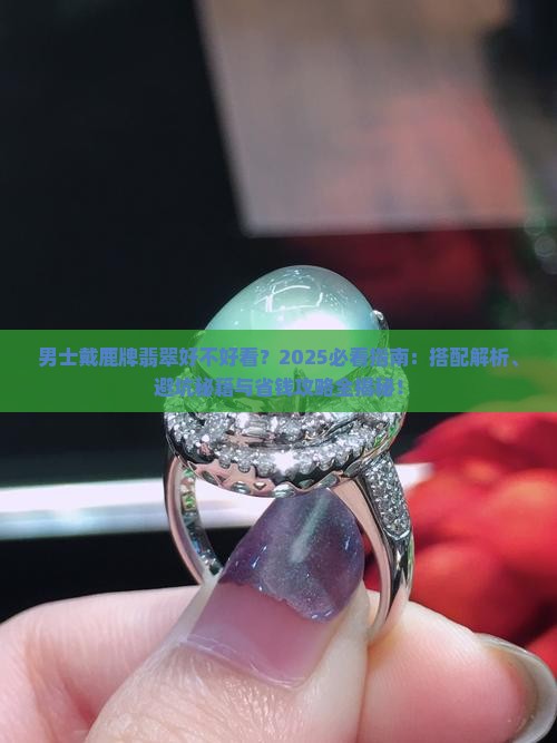 男士戴鹿牌翡翠好不好看呀