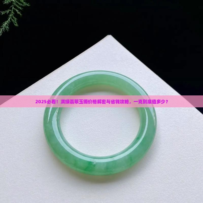 满绿的翡翠玉镯多少钱一克