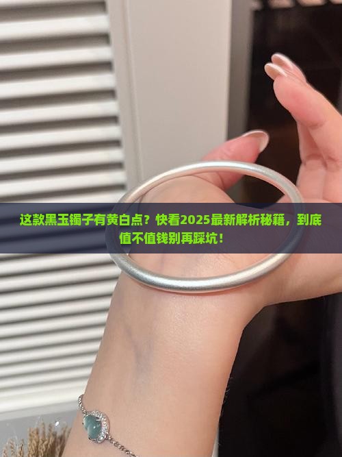 带黄点和白点的黑色镯子是玉吗值钱吗