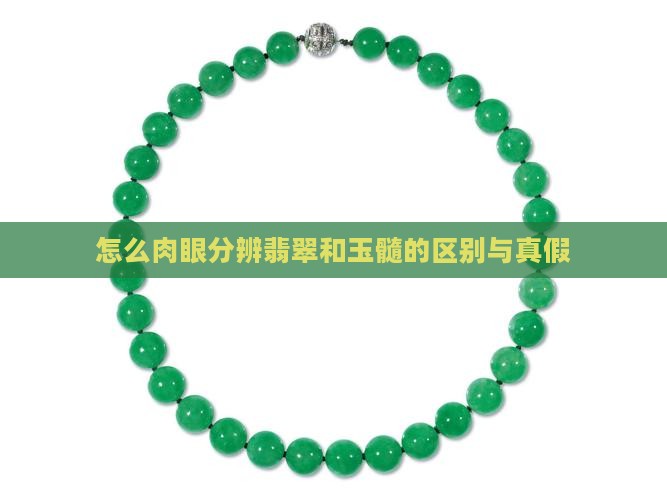 怎么肉眼分辨翡翠和玉髓