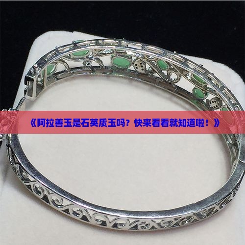 阿拉善属于石英质玉吗