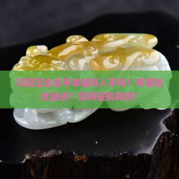 河磨玉全皮手串值得
