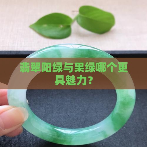 阳绿和果绿玉哪个好