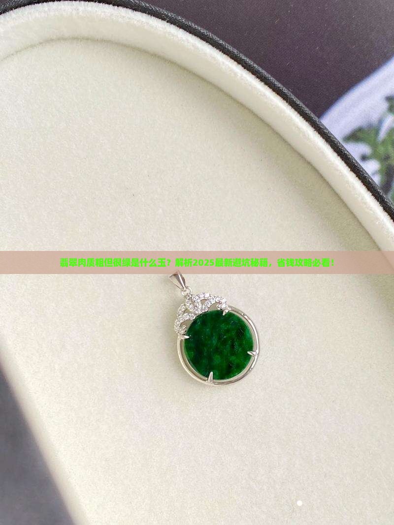 翡翠肉质粗但很绿是什么玉
