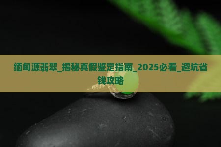 缅甸源翡翠