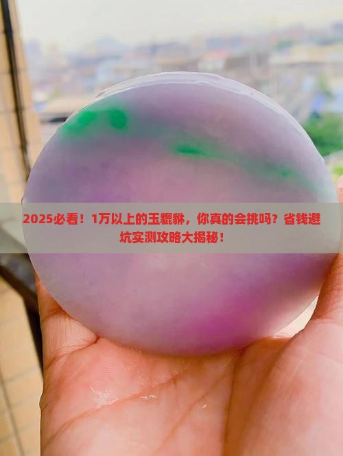 玉貔貅价格1万以上