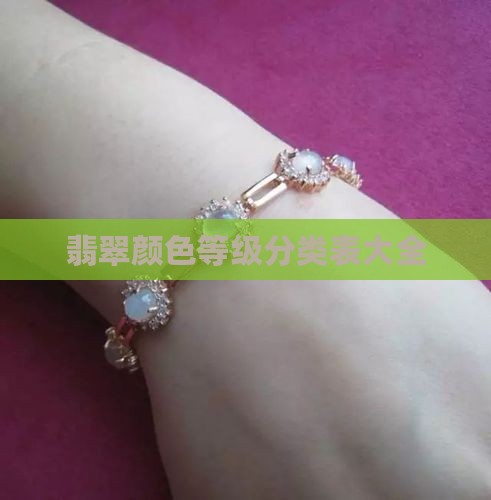 翡翠腕带颜色等级分类表大全