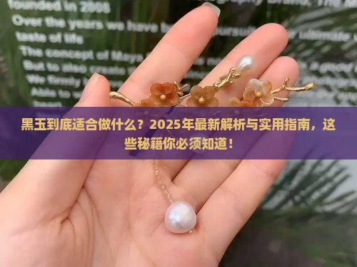 黑玉适合做什么 黑玉适合做什么