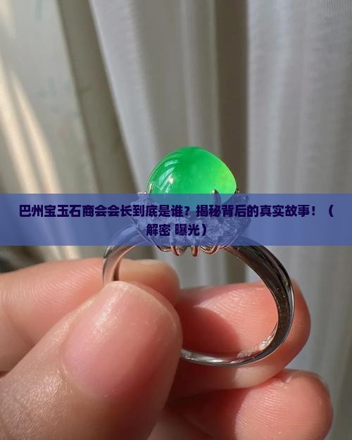 巴州宝玉石商会会长