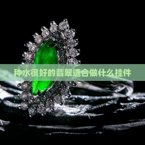 种水很好的翡翠适合做什么挂件