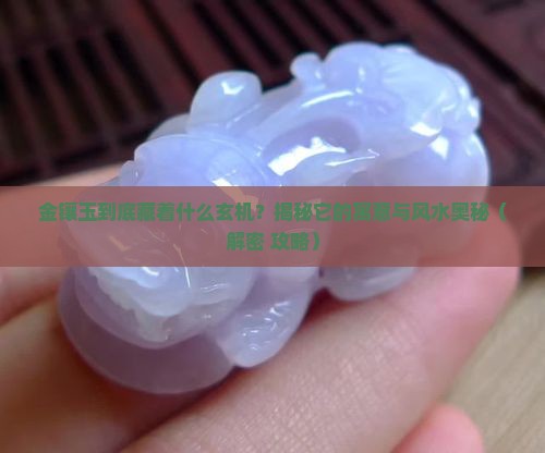金镶玉的寓意和象征风水