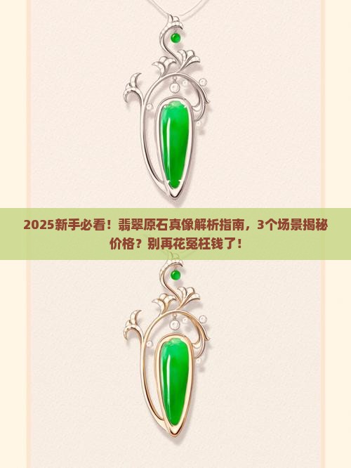翡翠原石很贵嘛