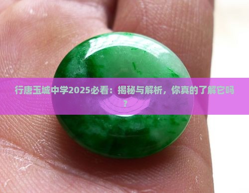 行唐玉城中学官网