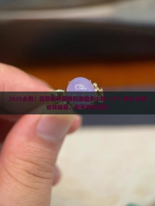 翡翠糯种貔貅值多少钱一个