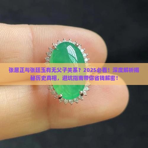 张居正与张廷玉有无父子关系