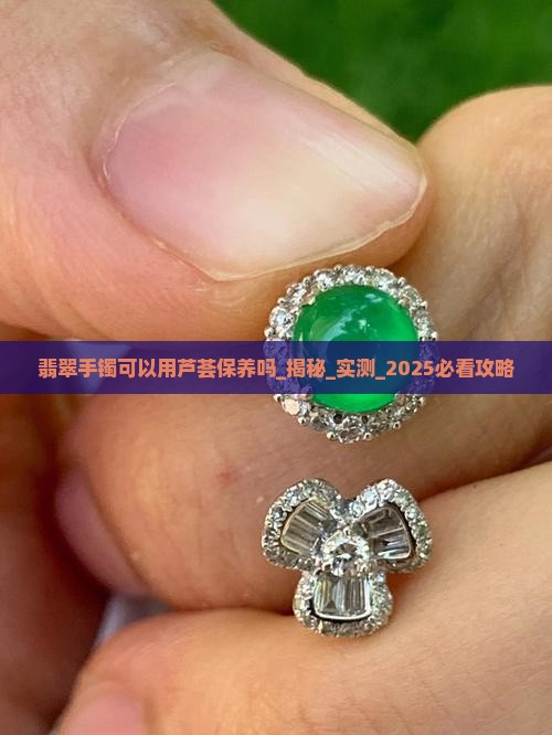 翡翠手镯可以用芦荟保养吗