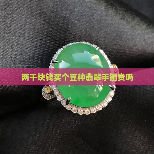两千块钱买个豆种翡翠手镯贵吗