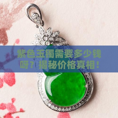 紫色玉镯需要多少钱呀