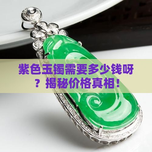 紫色玉镯需要多少钱呀