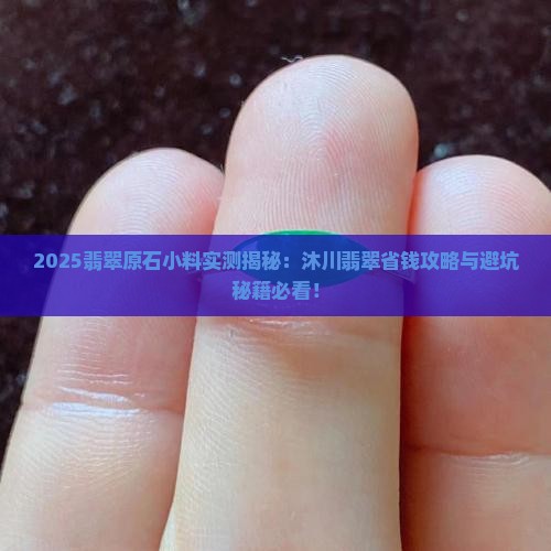 沐川翡翠原石小料