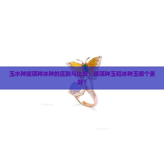 玉水种玻璃种冰种