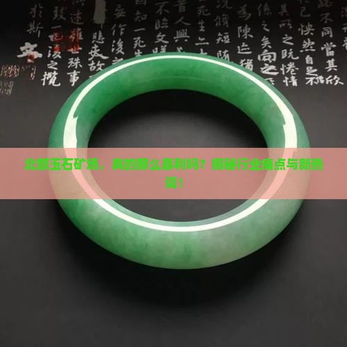 缅甸北部玉石矿场