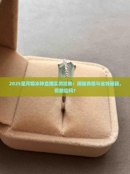 星月糯冰种直播