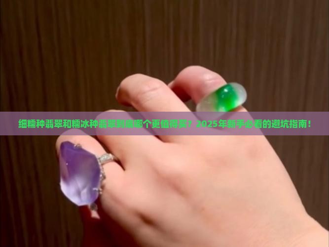 细糯种翡翠和糯冰种翡翠哪种好