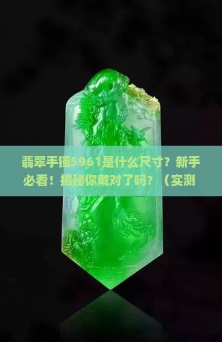 翡翠手镯5961是什么尺寸