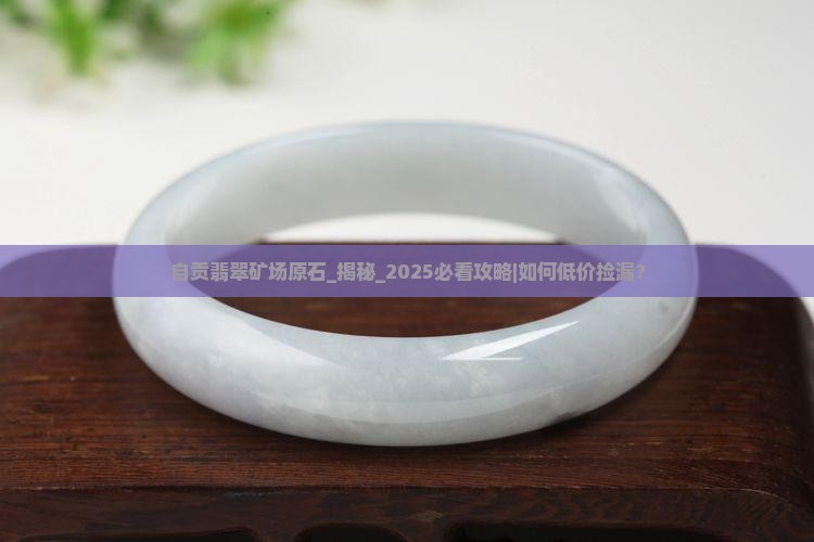 自贡翡翠矿场原石